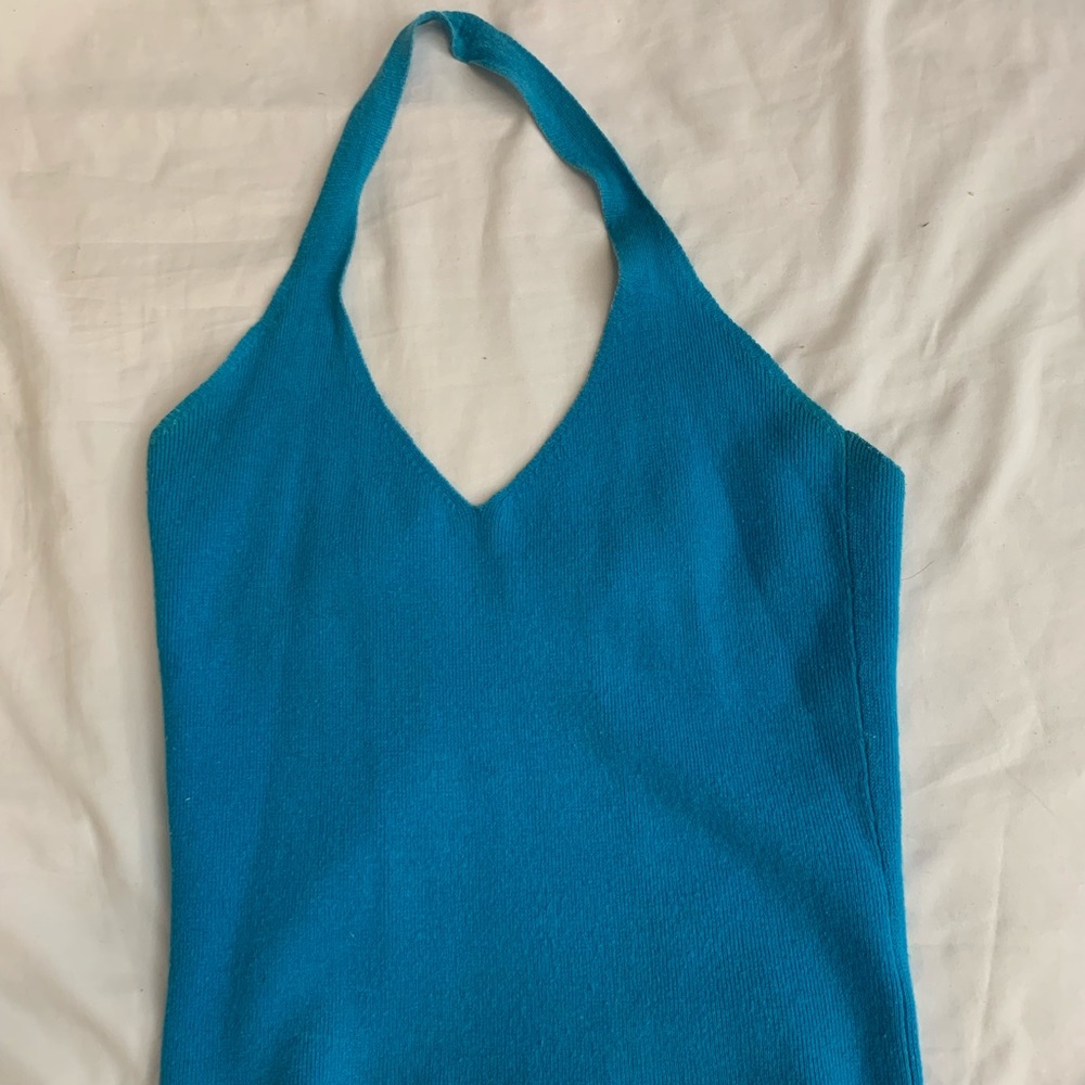 Rampage halter crop top